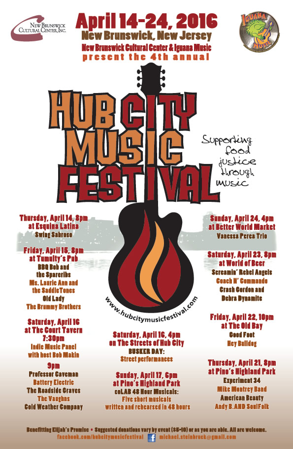 2016 Hub City Music Festival Schedule