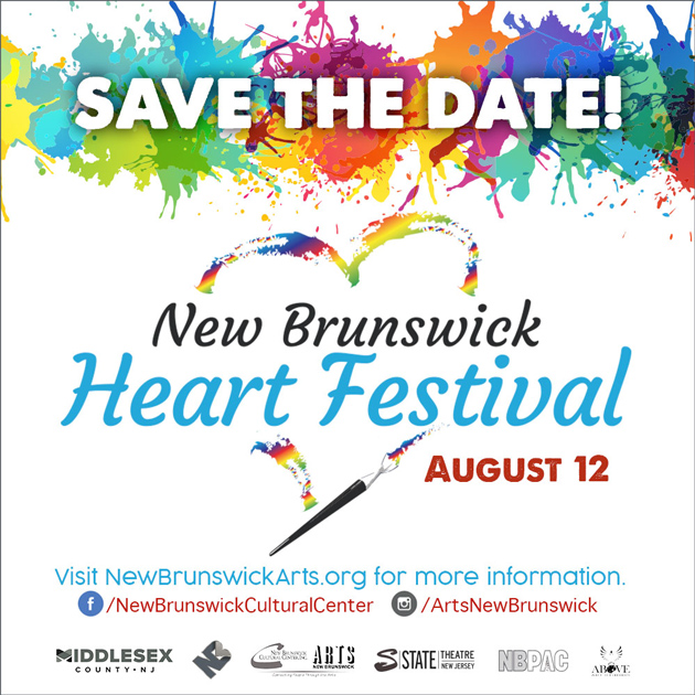 4th Annual New Brunswick Heart Festival, Saturday, August 12, 3pm-6pm